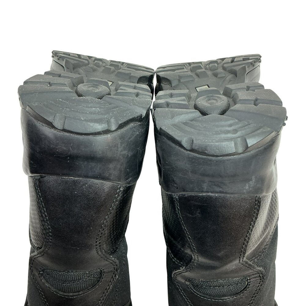 5.11 Tactical Series ATAC 8" Side Zip Combat Boots Mens 13 Leather Nylon Black - Picture 9 of 14